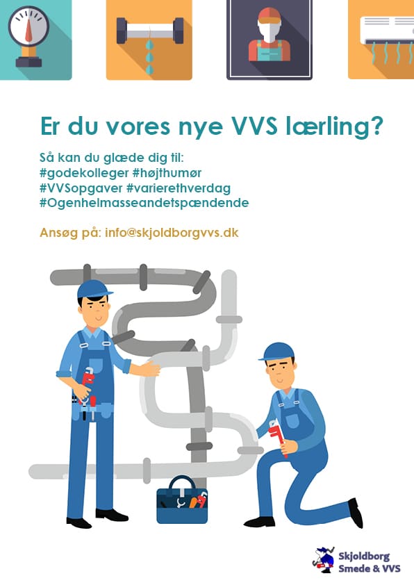 Er du vores nye VVS lærling?